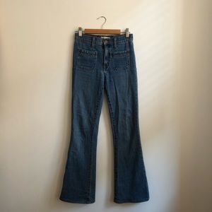 Madewell flea market flare jeans